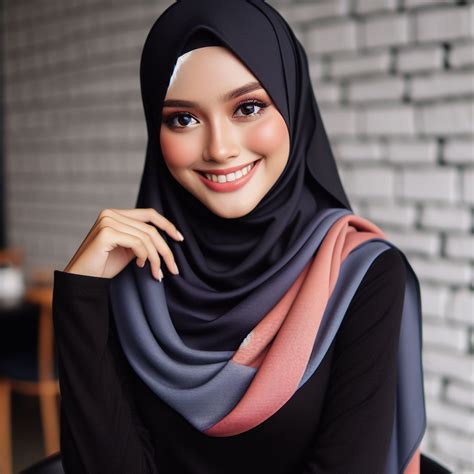 10 Inspirasi Perpaduan Warna Jilbab Dan Baju Hitam