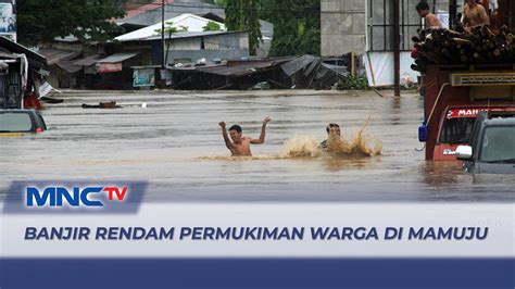 Akibat Luapan Air Sungai Ratusan Rumah Warga Terendam Banjir Setinggi