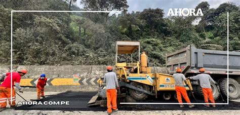 Gorehco supervisa trabajos de mejoramiento de vía Huánuco Tingo María