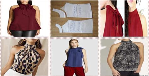 CURSO GRATIS DE COMO CONFECCIONAR BLUSA CUELLO HALTER EN MAQUINA DE