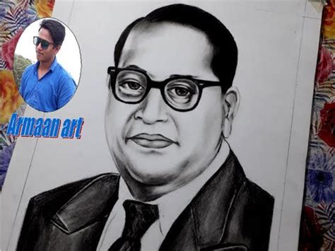 Ambedkar Pencil Sketch