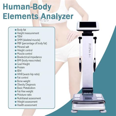 Gs6 5b Digital Body Composition Analyzer For Slimming Fat Testing And Health Monitoring Bio