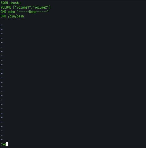 mkdir dockerfile 6