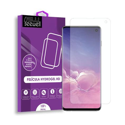 Pelicula Galaxy S Hydrogel Hd Anti Impacto Cobre Toda A Tela Em