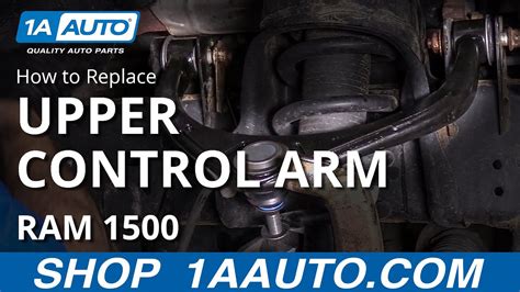 How To Replace Upper Control Arm Ram Youtube