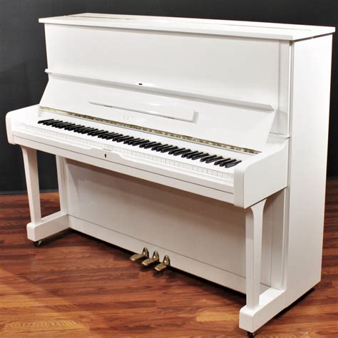 Yamaha U1 48'' Studio Upright Piano Polished White | eBay