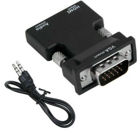 Конвертер HDMI на VGA Переходник Преобразователь — Купить Недорого на ...