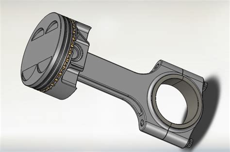 Piston and Connecting Rod Assembly