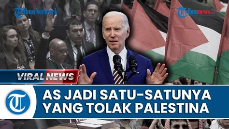 AS Gunakan Veto Untuk Jegal Upaya Palestina Jadi Anggota PBB Inggris