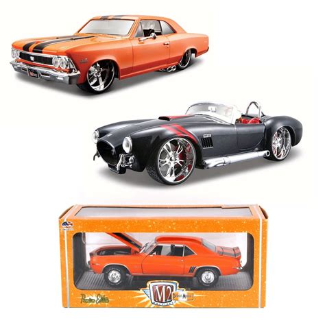 Best Of 1960s Muscle Cars Diecast Set 66 Set Of Three 124 Scale