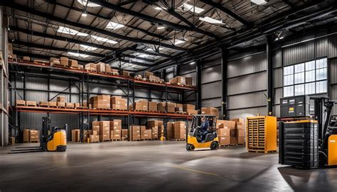 Warehouse and Predictive Maintenance | Premium AI-generated image