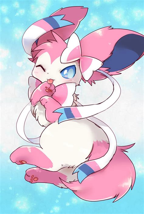 #Sylveon | Pokemon, Pokemon eeveelutions, Cute pokemon wallpaper