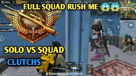 Best Squad Wipe Clutces Compilation PUBG MOBILE IS 1 Vs 4 Moments