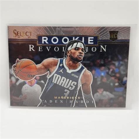 2022 23 Panini Select Rookie Revolution 8 Jaden Hardy RC For Sale