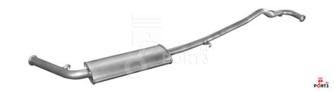 POLMOSTROW 21251 Средний глушитель выхлопных газов