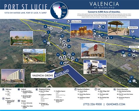 Valencia At Riverland Area Map Page 1