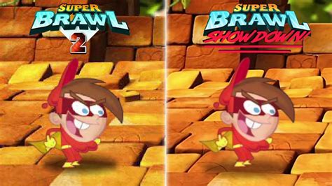 Super Brawl 2 Vs Super Brawl Showdown Classic Timmy Turner Vs Monkey