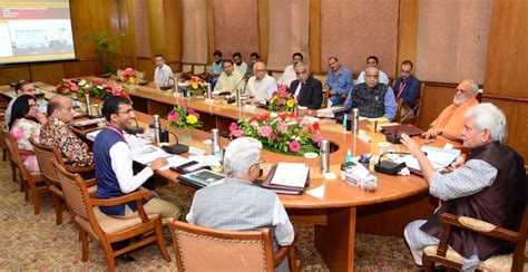 Lt Governor Chairs The 71st Board Meeting Of Shri Mata Vaishno Devi