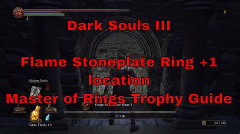 Dark Souls Iii Flame Stoneplate Ring 1 Location [master Of Rings