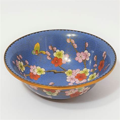 Vintage Chinese Cloisonne Enameled Bowl Cm