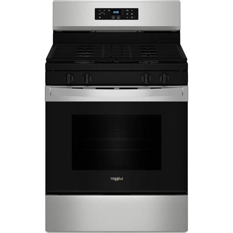 Whirlpool 30" Gas Range (WFGS3530RS) - Stainless Steel| Wagner Appliances