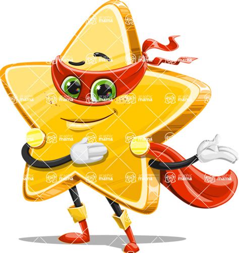 Cartoon Super Star - Super Star Cartoon Character - 112 stock vector images / Showcase 2 ...