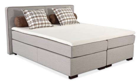 Boxspringbett In Beige X Cm Mit Matratze M Bel Jack