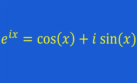 Euler's Formula for Complex Numbers - Neurochispas