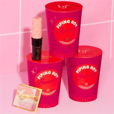 Piping Hot Beauty Set Duo Mini Mascara Y Blush De Benefit Cosmetics