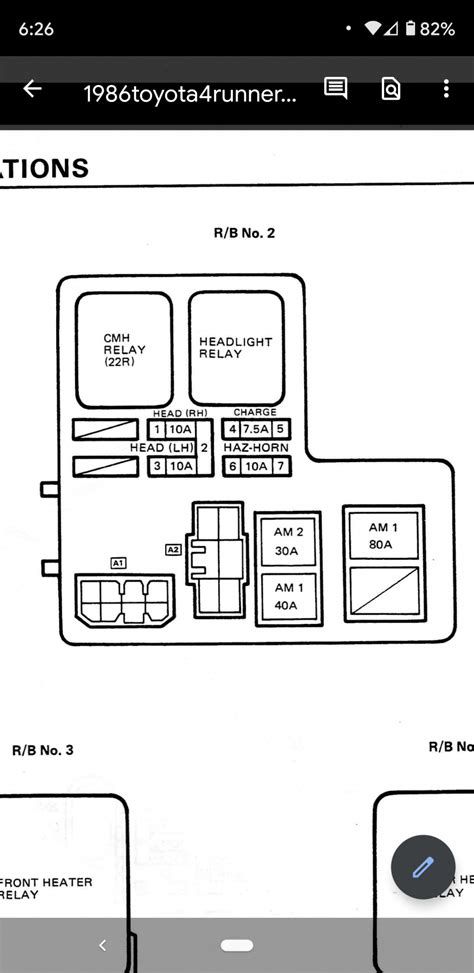 Fuse Box Diagram For 1984 4runner