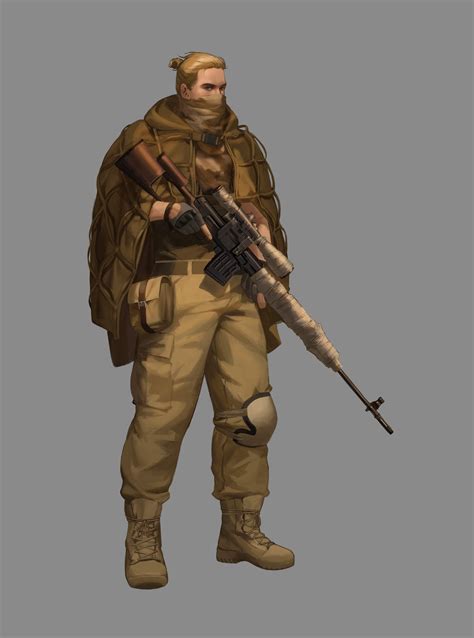 Artstation Sniper Concept Art – NBKomputer