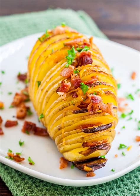 Hasselback Potatoes With Cheese And Bacon Jo Cooks