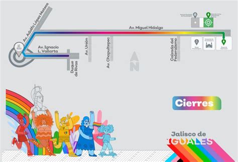 Rutas de transporte público detendrán recorrido por marcha Guadalajara