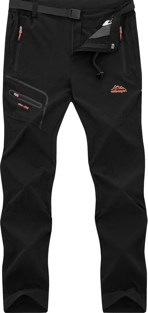 Dafenp Pantalon Randonnee Homme Imperm Able Pantalon De Travail Cargo