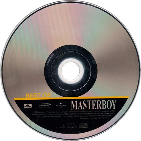 Car Tula Cd De Masterboy Best Of Masterboy Portada