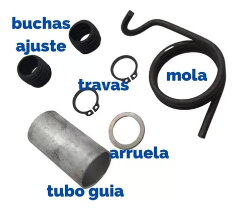 Kit Reparo Bucha Mola Garfo Embreagem Fusca Brasilia Kombi