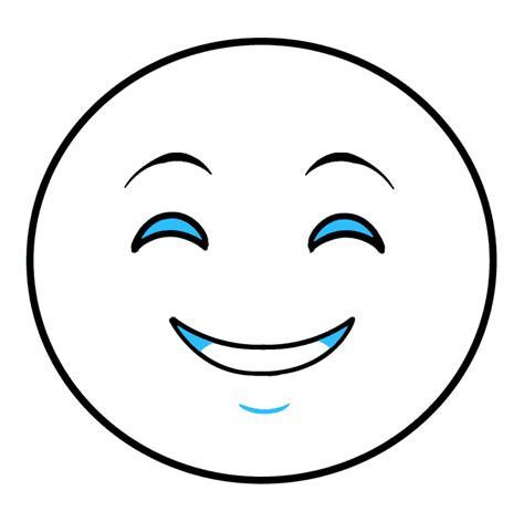 How to Draw Emojis: Happy Emoji - Really Easy Drawing Tutorial