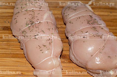 Курица фаршированная сыром и ветчиной – рецепт приготовления с фото от ...