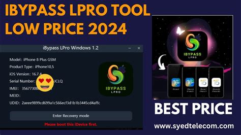 Ibypass Lpro Tool Low Price Bypass New Tool Youtube