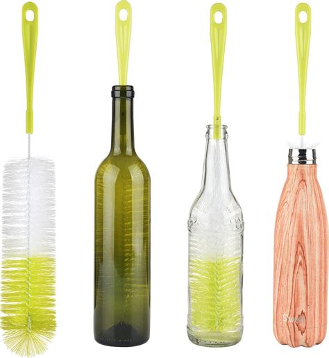 Amazon.com: Long Bottle Brush Cleaner, Flexible Bottle Scourer (Foam ...