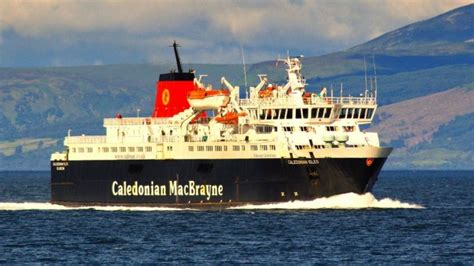 Calmac S Main Arran Ferry Resumes Sailings After Repairs Bbc News