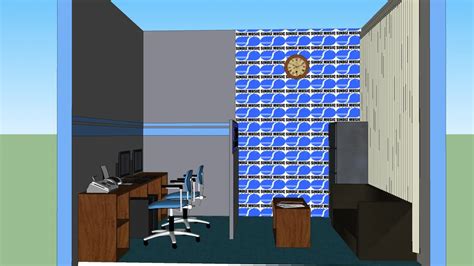 Small Office 3d Warehouse