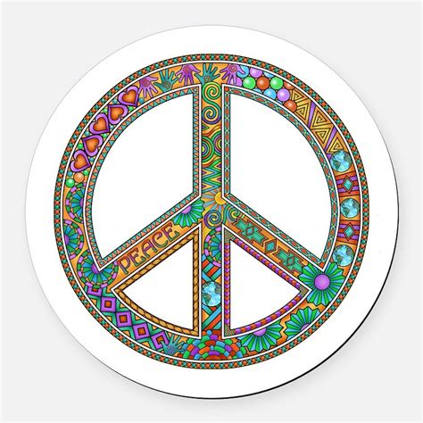 Peace Sign Car Magnets Personalized Peace Sign Magnetic Signs For Cars