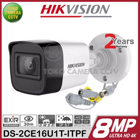 KAMERA CCTV HIKVISION OUTDOOR 8MP ULTRA HD 4K Lazada Indonesia