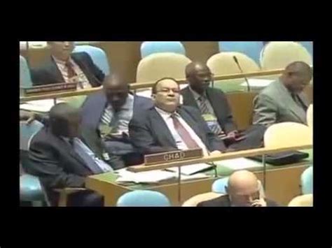 Un Speech Of Pres Mugabe On Libya Colonialism And Real African Freedom