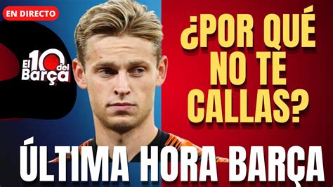 Frenkie De Jong Raja De Laporta Y Del Bar A Por Qu No Te