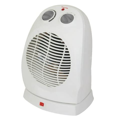 Low consumption electric heater, adjustable thermostat, overheating protection, anti-tip system ...