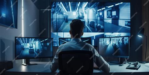 premium photo  man identified   security