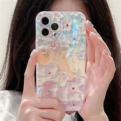 Phone Case Vivo X Pro G X G Shiny Cherry Blossoms Flower Pattern