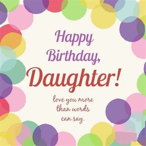 45 Birthday Wishes For Loving Daughter